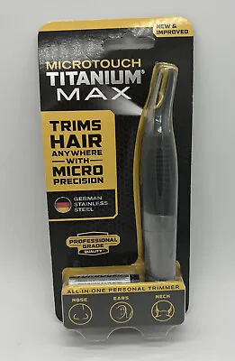 MicroTouch Titanium Max Micro-Precision Trimmer For The Ultimate Groom - New • $9.60