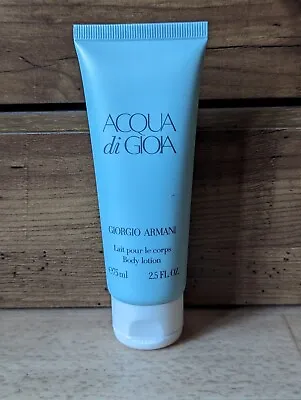 Acqua Di Gioia Giorgio Armarni Scented Fragranced Body Lotion - 75ml Rare • £19.99