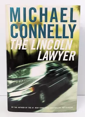 SIGNED 1st Edition MICHAEL CONNELLY The Lincoln Lawyer HC/DJ 1st Mickey Haller • $63.75