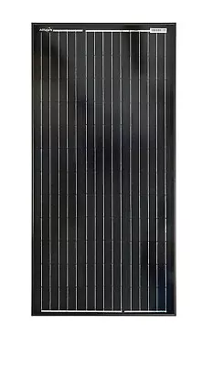 120W Solar Panel  Monocrystalline Boat Motorhome 12v White Brackets • £54.99