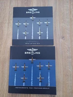 £6.95 • Buy BREITLING Chronolog Catalogue 2013 With 2012/2013 Price List GREAT Condition 