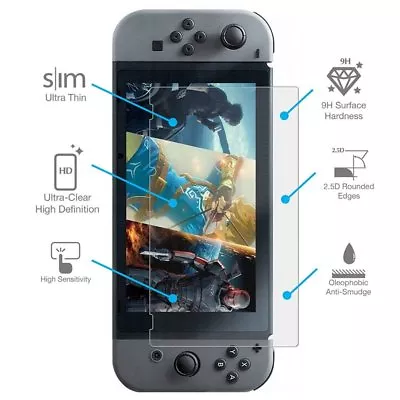 UP4x Premium Tempered Glass Screen Protector For Nintendo Switch • $3.75