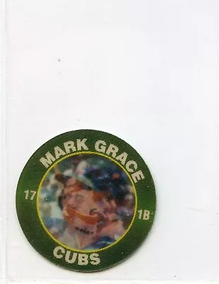 1991 Score 7-11 Superstar Coin Mideast Region - #6 - Mark Grace - Chicago Cubs • $0.99