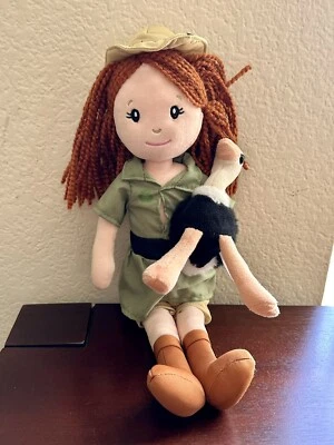 $24.99 • Buy The Petting Zoo 2021 Zookeeper And Ostrich 17” Plush Stuffed Doll Red Head HTF