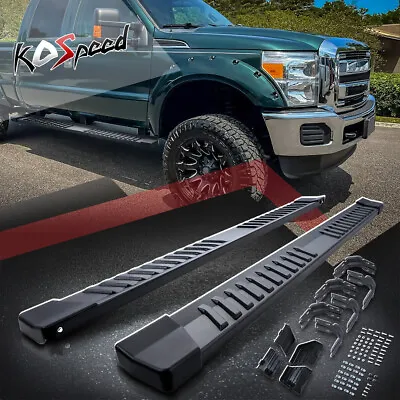 6  W Side Step Bar Running Boards For 99-16 Ford F-250 F-350 F-450 SD Crew Cab • $186.98