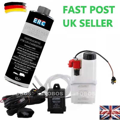 Flash Lube FLUID Valve Saver KIT Electronic Controlled ATIKER+1 LITRE ERC OIL • $252.97