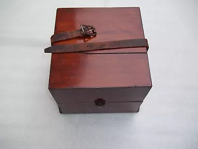 Antique Marine Chronometer Guard Case -  Split Lid • £250