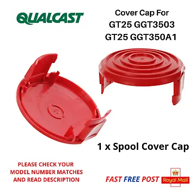 QUALCAST GGT350A1 Spool Cover Cap For Grass Trimmer Strimmer GT25 FAST POST • £9.85