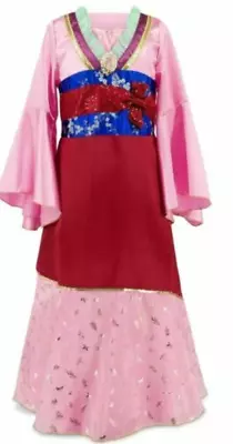 The Disney Store Mulan Costume Dress Size 3 New • $33.24