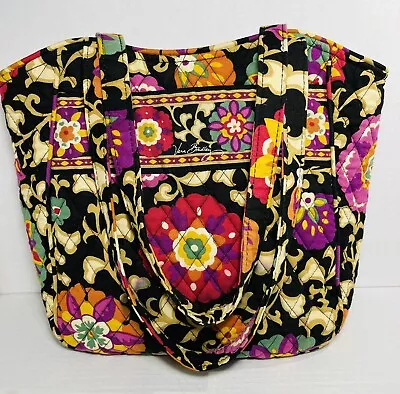 Vera Bradley  Suzani Shoulder Tote Bag 11x13 Purse Book Bag Beach Bag Shower Bag • $17.50