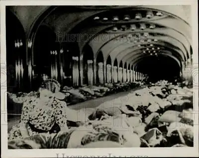 1942 Press Photo Moscow Subway Station Transformed Into Bomb Shelter Russia • $16.99