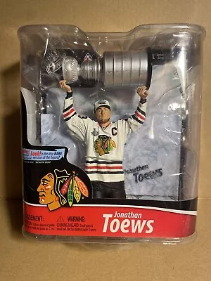 Chicago Blackhawks NHL McFarlane Series 28-Jonathan Toews With Stanley Cup! • $8.50