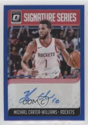 2018 Donruss Optic Signature Series Blue Prizm /25 Michael Carter-Williams Auto • $23.54