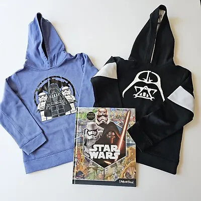 £16.47 • Buy LEGO Star Wars Vader Hoodies Lot With Look & Find Book Youth Boys XL 7X Kids