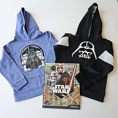 £16.47 • Buy LEGO Star Wars Vader Hoodies Lot With Look & Find Book Youth Boys XL 7X Kids