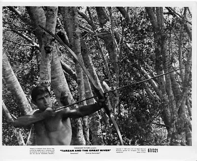 TARZAN AND THE GREAT RIVER Original 1967 Lobby Photo MIKE HENRY Publicity Still • $15.99