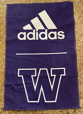 New Washington Huskies Adidas Rally Towel Purple Out Game Vs Michigan State SGA • $3