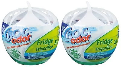 £7.99 • Buy 2 X Croc Odor XL Fridge Freshener Deodoriser Neutralises Food Smells Odours
