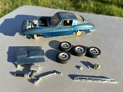 Vintage ?AMT Jo-Han? 1967 CORVETTE 427 Custom 1/25 Scale Built Parts Restore • $20