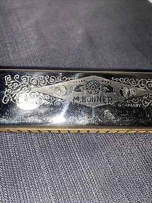 Vintage M. Hohner Baritone Harmonica 8.5”. Long • $35