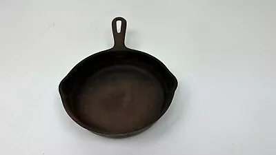 Vintage Antique 6-1/2  Cast Iron Skillet Frying Pan Griddle Round 6.5  (3) (P) • $74.90