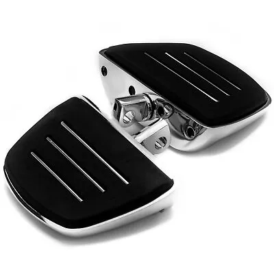 Krator Chrome Mini Board Floorboards Footpegs For Harley-Davidson Motorcycles • $39.99