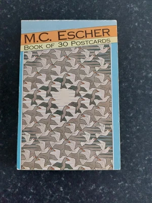 £4.99 • Buy M. C. Escher: Book Of 30 Postcards -    Now Only 22 Postcards Remain