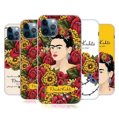 OFFICIAL FRIDA KAHLO RED FLORALS SOFT GEL CASE FOR APPLE IPHONE PHONES • $19.95