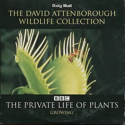 David Attenborough - The Private Life Of Plants - Growing / Newspaper Promo DVD • £1.10