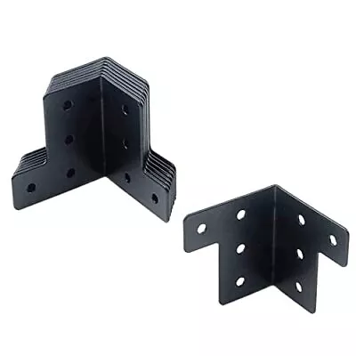 8-Pack Metal L Corner Brackets Heavy Duty Corner Brace Bracket Angle Brackets... • $27.88