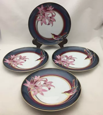 Epoch China Song Of Spring Salad Plates (set Of 4) - Birds & Flowers • $20