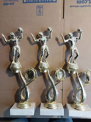 Vintage Volleyball Trophy Lot (3) !! • $14.99