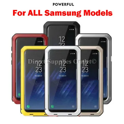 Case For Samsung S24 Ultra S23 S22 S21 S20 Note Metal Gorilla Shockproof Cover • £13.99