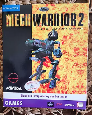 MechWarrior 2 (PC CD) New US Retail Store Big Boxed Edition Sealed As Shown • $103.83