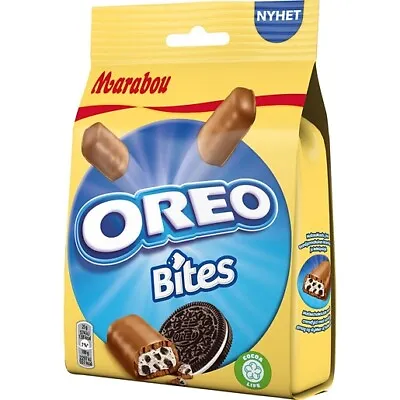 Marabou OREO Chocolate Candy Bites With Cookie Crisps 140g 4.9oz • $20.23