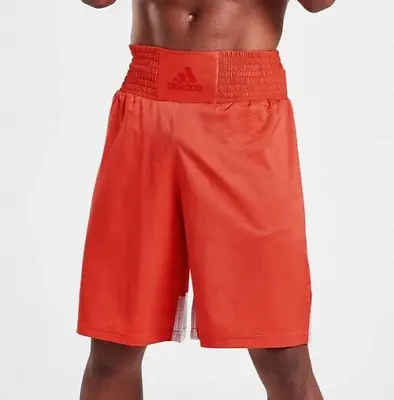 £20 • Buy Adidas ADISMB03_ST Multi Boxing Shorts Solar Red - Size M/170