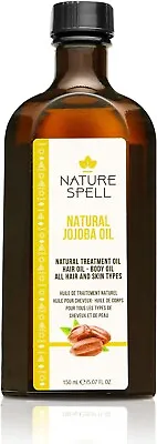 Jojoba Oil For Hair & Skin 150ml – Hair Oil For Dry Damaged Hair - Targets Hair • £11.12