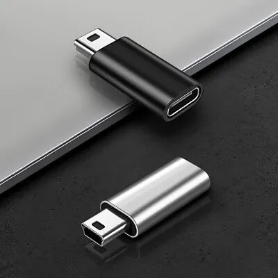 1pc USB C To Mini USB 2.0 Adapter Type C Female To Mini USB Male Convert Adapter • $4.45