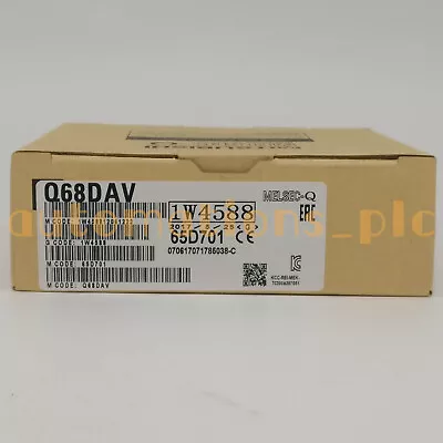 New In Box Mitsubishi Q68DAV D/A Converter Unit Q68DAV Fast Delivery &AP • $362