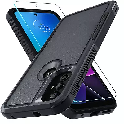 For Motorola Moto G Play 2023 2024 Phone Case Heavy Duty Cover+Screen Protector • $7.59