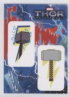 2013 Marvel Thor: The Dark World Stickers Thor (Mjolnir / Mjolnir) #T2-8 1md • $1.40