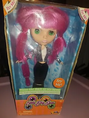 Little Big Eyes Doll 2001 StreetWise Creations Pink Hair Color Changing Eyes  • $60