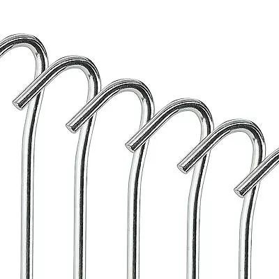 £24.95 • Buy 7  Heavy Duty Tent Pegs Steel Metal Ground Stakes Camping Gazebo Tarpaulin Hooks