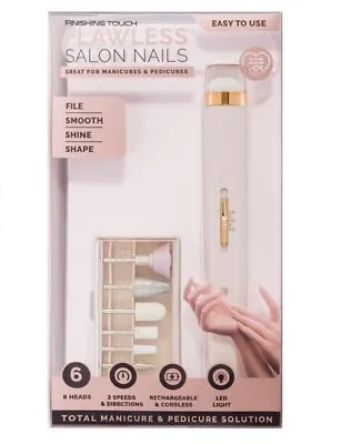 Finishing Touch Flawless Salon Nails At-Home Easy To Use Manicure Pedicure • $28.99