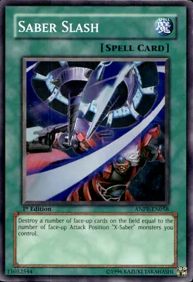 SABER SLASH SUPER RARE ANPR-EN058 1ST ED  YuGiOh • $4.34