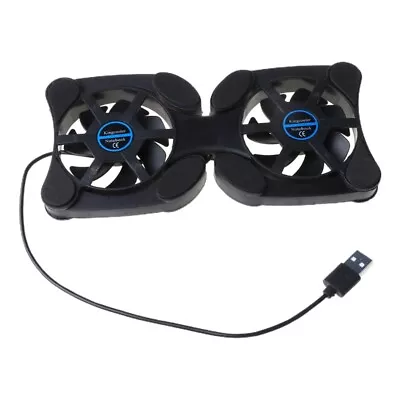 Folding USB Fan Cooling Pad Stand Fit For PC Laptop Notebook For Mac • $17.37