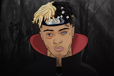 359098 XXXTENTACION Hip Hop American Rapper Art Decor Wall Print Poster AU • $42.85