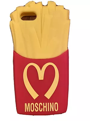 MOSCHINO French Fries Cell Phone Case IPhone 5/5S/5C Cover Red Yellow Rubber • $38