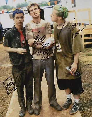 Billie Joe Armstrong Mike & Tre Signed Green Day Woodstock '94 11x14 Photo REAL • $1749.99