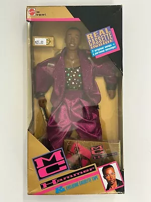 Mattel 1991 MC Hammer Doll With Cassette Tape Original Box Sealed • $75